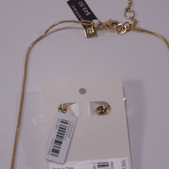 NWT Banana Republic Personal Edge Necklace and Earrings SET OF 2 PIECES NWT 100 - Picture 8 of 8